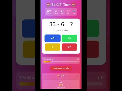 Bé Giỏi Toán