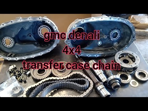 gmc denali 4x4 transfer case chain replacement 2013