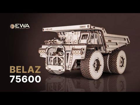 Миниатюра изображения товара Сборная модель EWA Белаз / 75600