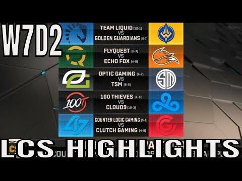 LCS Highlights ALL GAMES Week 7 Day 2 Spring 2019 League of Legends NALCS