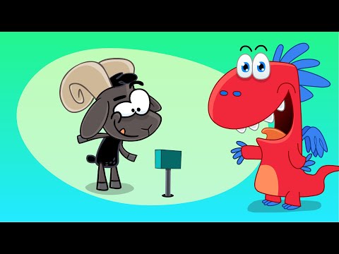 Gdzieżeś Ty Bywał Czarny Baranie - Smok Edzio  - Piosenka Dla Dzieci