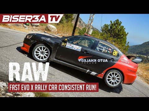 RAW // Evolution X Group N Racing Against The Clock At The Rally Of Lebanon