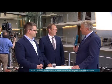 Sondersitzung des Bundestags: Interview mit Henning Otte und Tobias Lindner