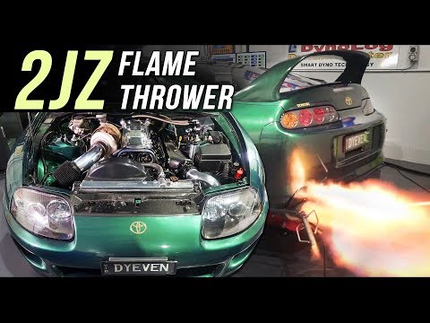 Toyota Supra power up | DYEVEN
