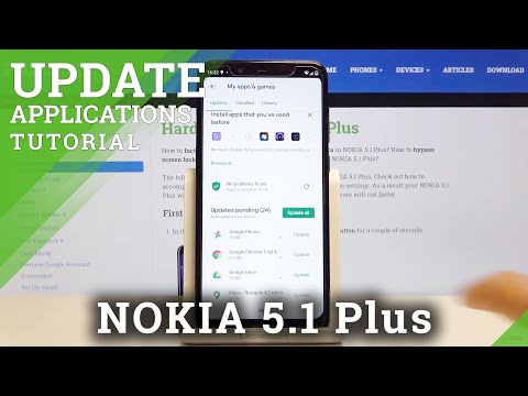 How to Update Apps in NOKIA 5.1 Plus – Download Latest App Version