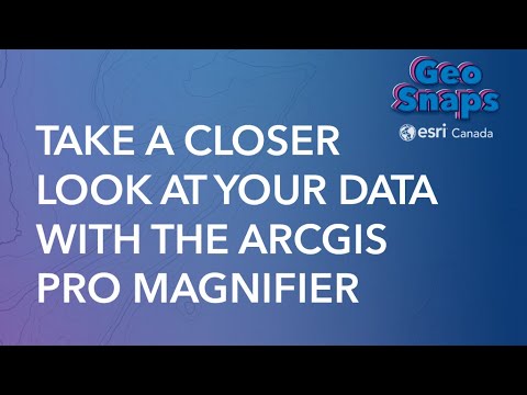 Take a Closer Look at Your Data With the ArcGIS Pro Magnifier