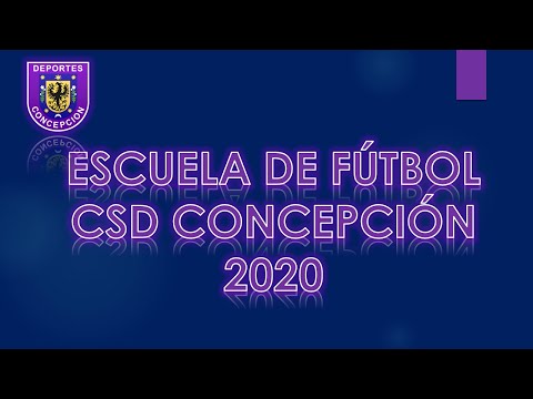 Conceptos Tácticos (Sesión N°2 / Escuela de Fútbol CSD Concepción)