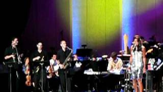 The Funderhorns playing "Criminal" with Natalie Cole