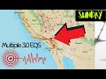 Earthquake Swarm Ongoing In Southern California San Andreas Fault EQ Watch Sunday 10 5
