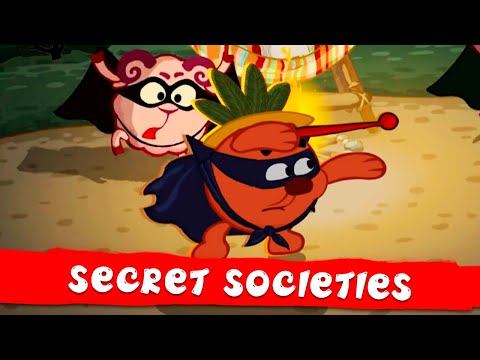 KikoRiki 2D | Episodes about Secret societies | Cartoon for Kids