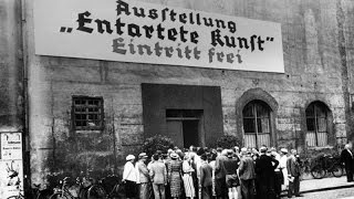 Munich 1937 - L&#39;exposition d&#39;art dégénéré (Entartete Kunst) du régime nazi