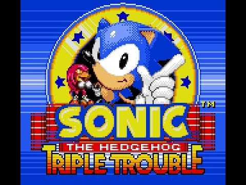 Sonic the Hedgehog : Triple Trouble Game Gear