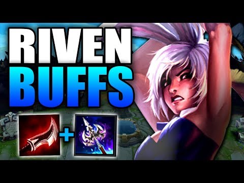 INDIRECT RIVEN BUFFS! (21 KILLS + GAME) Testing out Riven Lethality - League of Legends