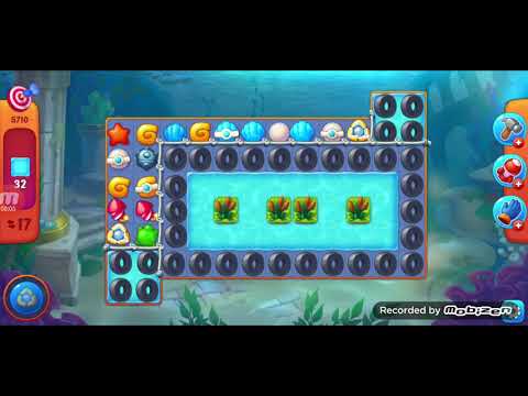fishdom gameplay/ level 5710 / It is like the ads? / thank you /