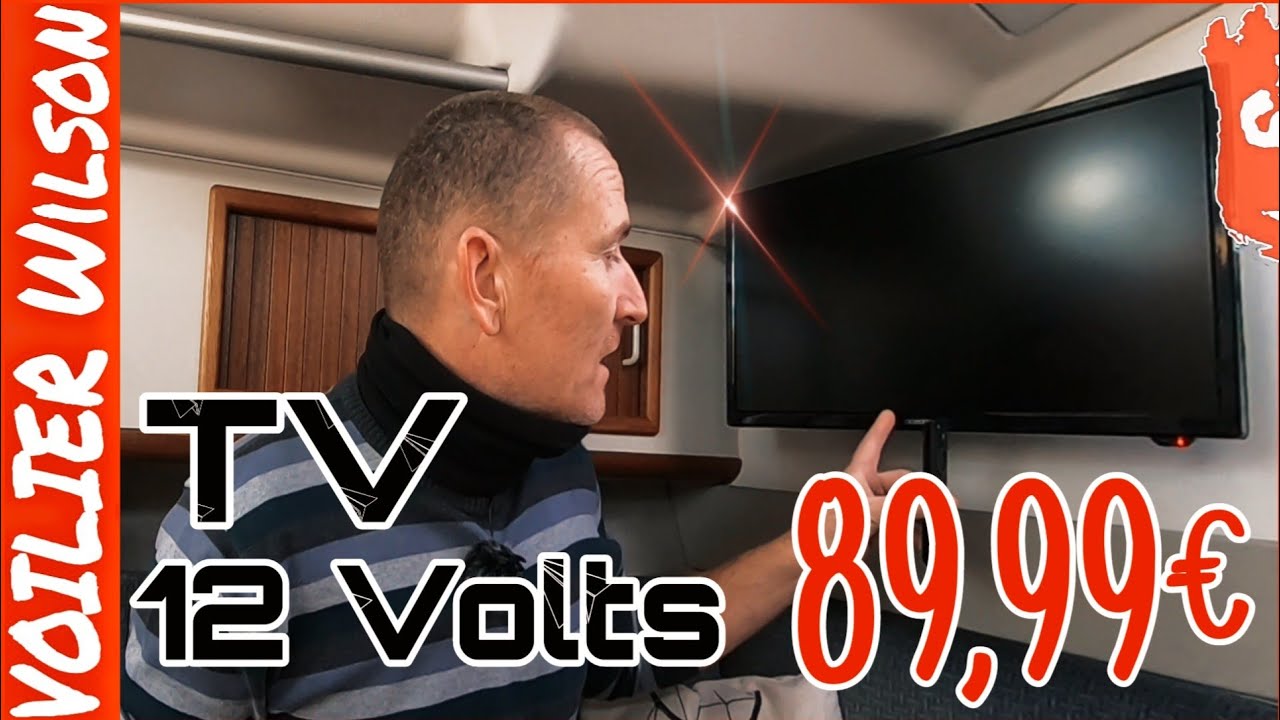 TV 12V pas cher ! pour ton Bateau ou Camping-car