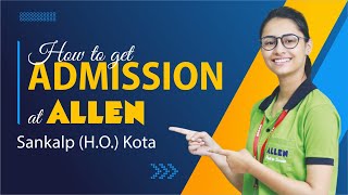 Step-by-Step Guide on ALLEN's Admission Process