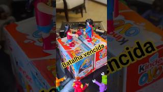 Finalmente a Batalha contra a Kinder Ovo foi vencida #playmobil #kinderovo #toys #dc #toy #bonecos