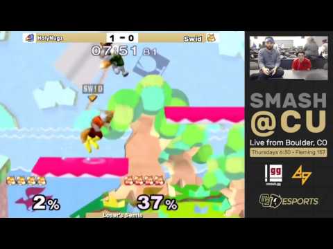 Smash @ CU #8: HolyNugz vs. Swid