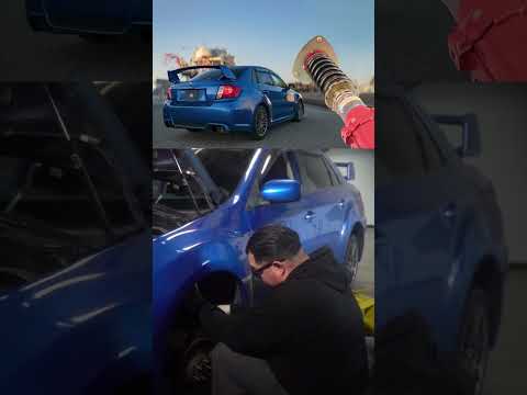 Subaru WRX GR 2008-2014 coilover install #subaruwrx