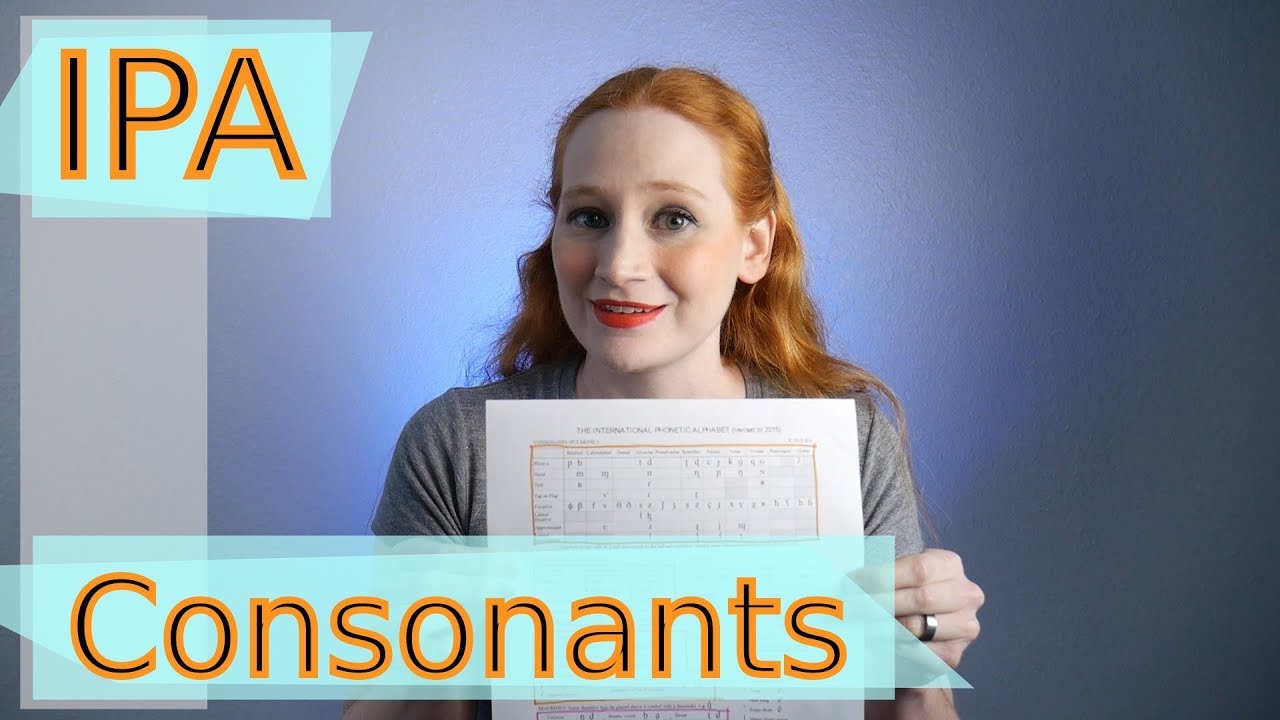 How to Read the IPA Consonant Chart