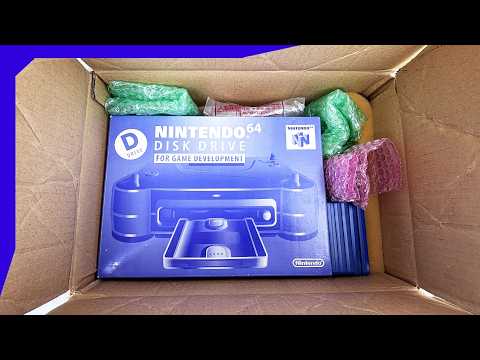 Unboxing & Testing a Complete Nintendo 64DD Development Kit   [#55]