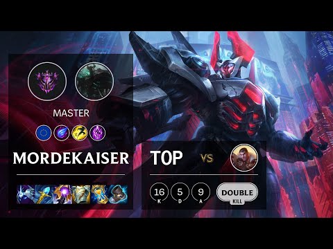 Mordekaiser Top vs Jayce - EUW Master Patch 11.23