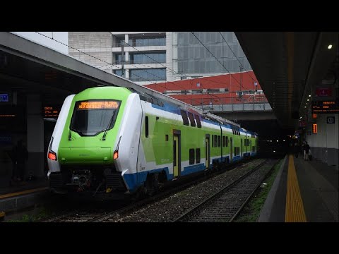 Viaggio inaugurale del nuovo treno "Caravaggio" di Trenord