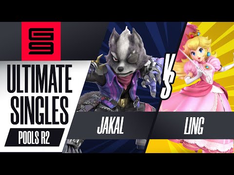 Jakal (Wolf) vs Ling (Peach) - Ultimate Singles Pools Winners Semi-Final  - Genesis 9
