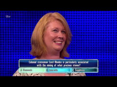 Davina Gets Her Cecil Rhodes Question Wrong - The Chase