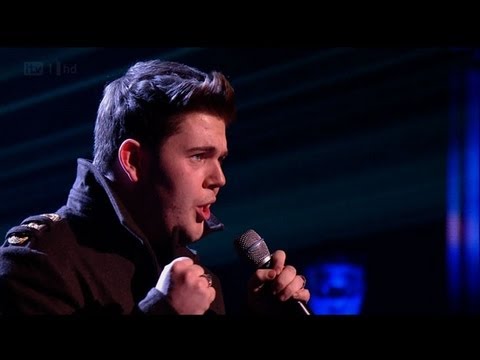 Craig Colton's on Fire closing Halloween Night - The X Factor 2011 Live Show 4 - itv.com/xfactor