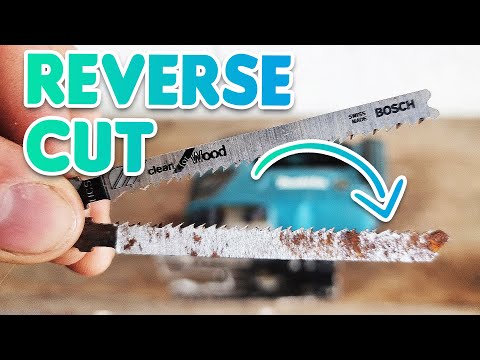 What Is A Reverse Cut Jigsaw Blade