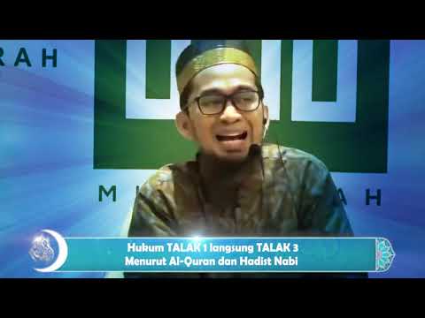 Talak 1 LANGSUNG Talak 3, Suami MENYESAL Dan Ingin RUJUK BAgaimana HUKUMnya?