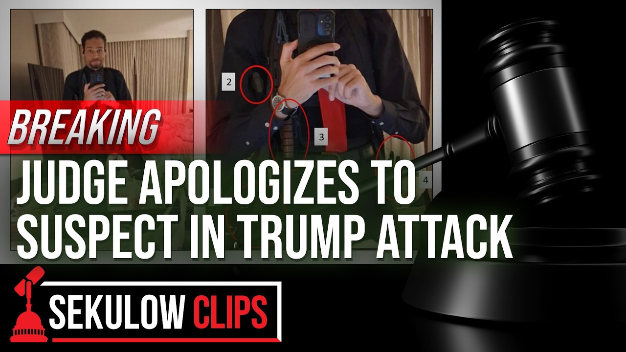 BREAKING: Judge Apologizes to Suspect in Trump Attack