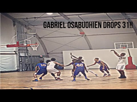 Gabriel Osabuohien Drops 31 EASY! (6'5" 2017 Virginia Academy Forward)