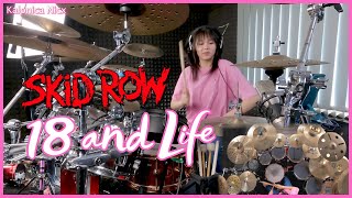 Download lagu 18 And Life - Skid Row || Drum cover by KALONICA NICX mp3
