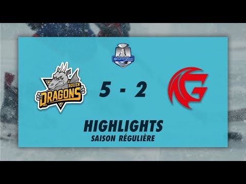 Dragons de Rouen 5-2 Gothiques d'Amiens - Highlights - Synerglace Ligue Magnus 2022/23