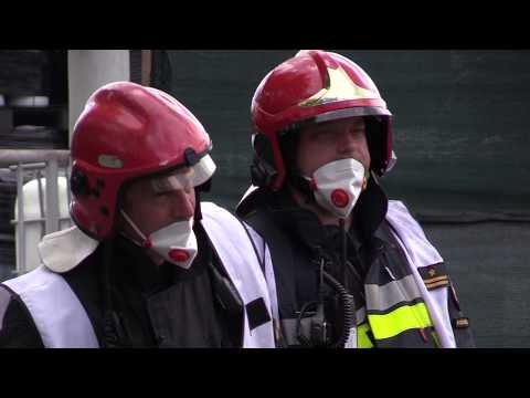 Wyciek chemikaliów w Mysłowicach 08.05.2019