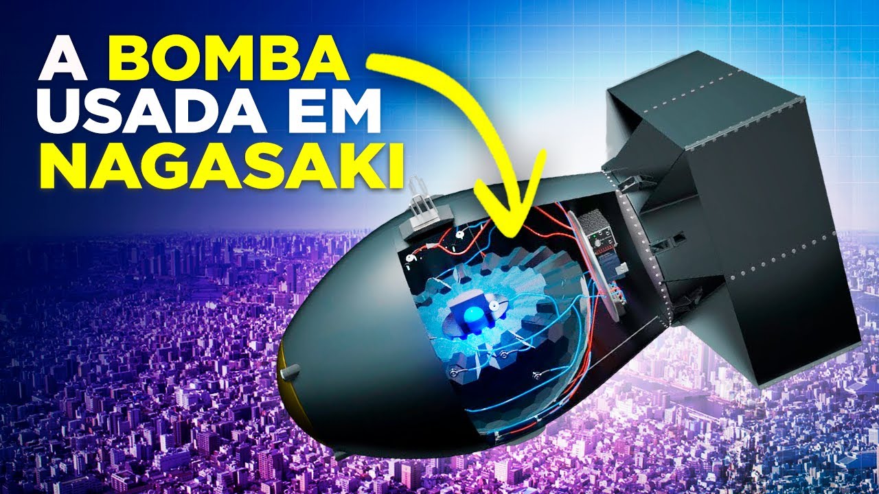 É Assim que Funciona a Bomba Fat Man usada no Japão