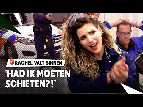 SCHIETLES BIJ DE POLITIE! 🔫 | Rachel valt binnen | seizoen 3 #2 | NPO Zapp