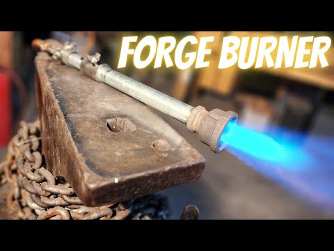 Gas Forge Burner v1.0 - DIY