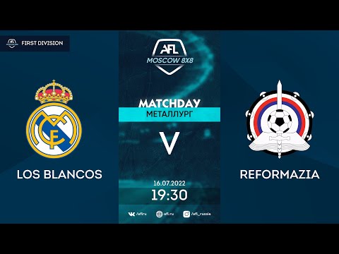 AFL22. First division. Day 8. Los Blancos  - Reformazia