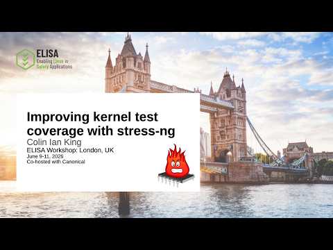Improving Linux Kernel Test Coverage with stress-ng
