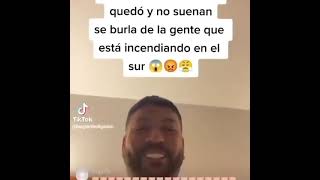Alex Gárgolas burlándose de los incendios en Chile🇨🇱
