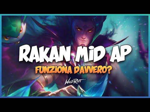 RAKAN AP FUNZIONA? | CHALLENGER MID | Pick Esotici | 14-3-11 | Jumpy Allen | Wild Rift Ita