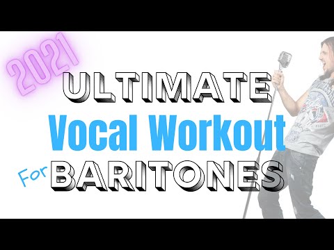 COMPLETE Vocal Exercises for BARITONES [Full Range Workout]