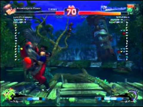 SSF4 AE Ver. 2012 JunimProGammer [GUY]  vs [BLANKA] NIRVANAcs 2/2
