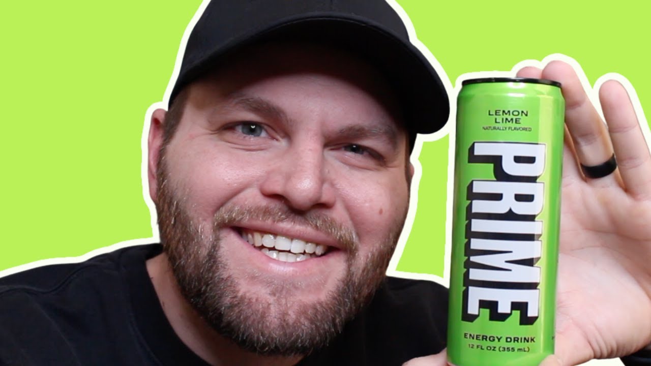 Prime Energy Drink Lemon Lime Taste Test