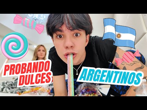 TRYING sweets from ARGENTINA 🍫🍬🍭