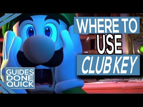 How To Use The Club Key In Luigi's Mansion 3