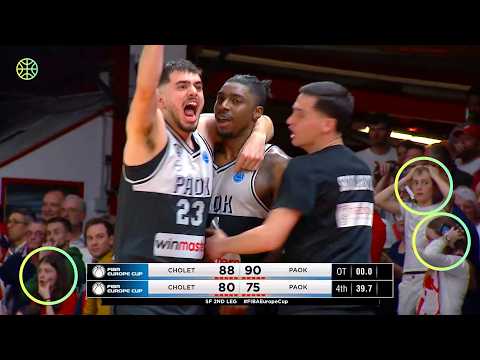 MUST-SEE ENDING | Cholet Basket v PAOK mateco | FIBA Europe Cup 2024-25